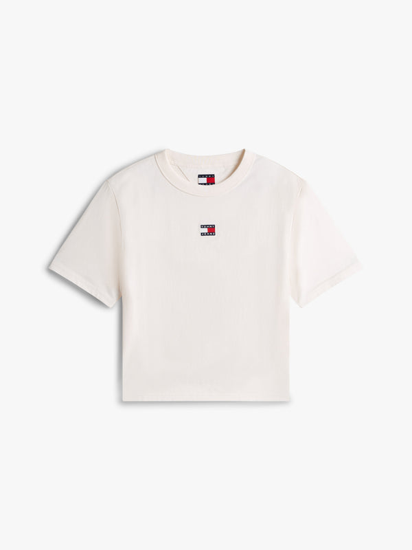 Tommy Hilfiger T-shirt Maglietta con distintivo squadrato XS A25-TOMMY JEANSDW22202-YBH-XS - Francavilla Moda